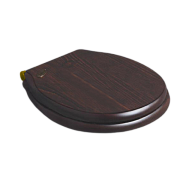 Сиденье для унитаза SIMAS LO009 noce/oro с микролифтом
