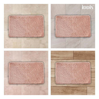 Коврик для ванной IDDIS Décor D16M580i12 50х80см розовый