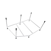 Каркас под ванную AM-PM Like W80A-170L110W-R 170см