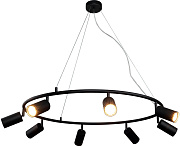 Светильник подвесной CRYSTAL LUX CLT 015 CLT 015C8 D800 BL 400Вт GU10