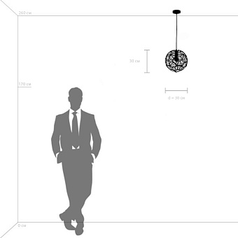 Светильник подвесной Lightstar Fermo 724014 40Вт E27