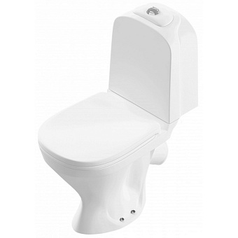 Унитаз напольный SANITA LUXE Classic CSCSLCC01060611 ободковый с микролифтом