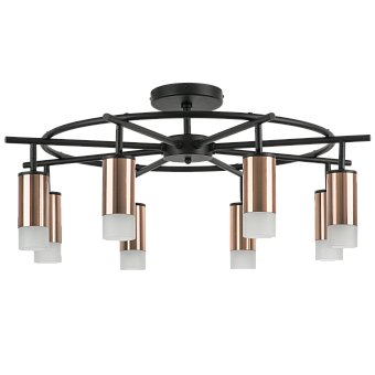 Люстра потолочная Lightstar Rullo LR7183081 50Вт 8 лампочек GU10