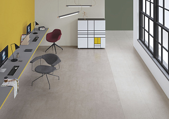 Лаппатированный керамогранит VITRA Beton-X K949751LPR01VTEP светлый 60х120см 2,16кв.м.