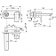 Смеситель для раковины IDEAL STANDARD TESI A6578AA хром