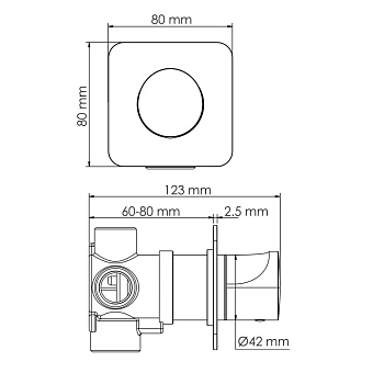 Переключатель потоков WASSERKRAFT A278