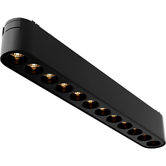 Магнитный трековый светильник Maytoni Points TR082-1-12W3K-M-B 12Вт LED чёрный