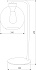 Настольная лампа TK Lighting Cubus 5102 60Вт E27