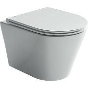 Унитаз подвесной Ceramica Nova FORMA CN3011 безободковый с микролифтом
