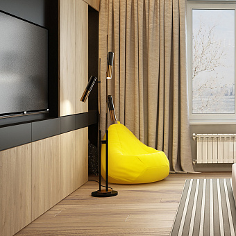 Торшер Loft It IKE 9952-F3 120Вт G9 3 плафонов