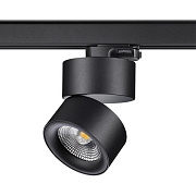 Трековый светильник Novotech PORT 358787 25Вт LED чёрный для трёхфазного трека