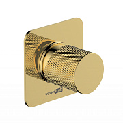 Смеситель для душа WASSERKRAFT Ems 7600 7651 золотой