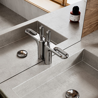 Смеситель для раковины WASSERKRAFT Kammel 1803 хром