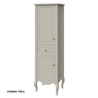 Пенал напольный CAPRIGO VERONA 33551L-TP813 37х48х160,1см серый