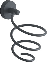 Держатель для фена Gedy Eros 2355(14) чёрный матовый