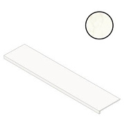 Плитка для ступеней Atlas Concord Италия Marvel Shine A443 Calacatta Delicato Scalino Lapp 37,5х150см 0,563кв.м. лаппатированная