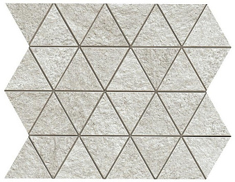Керамическая мозаика Atlas Concord Италия Klif AN7G White Triangles 28,5х33см 0,38кв.м.