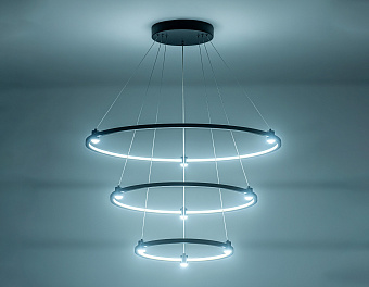 Люстра подвесная Ambrella COMFORT LineTech FL5514 90Вт 12 лампочек LED