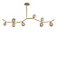 Светильник потолочный Loft It Sakura 10212/8L Gold 160Вт G9