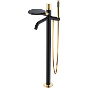 Смеситель для ванны Boheme Stick 129-BG чёрный