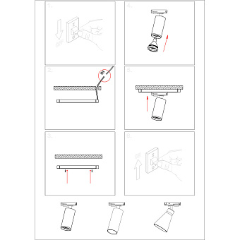 Трековый светильник Maytoni Focus LED TR021-1-12B3K 12Вт LED чёрный для однофазного трека