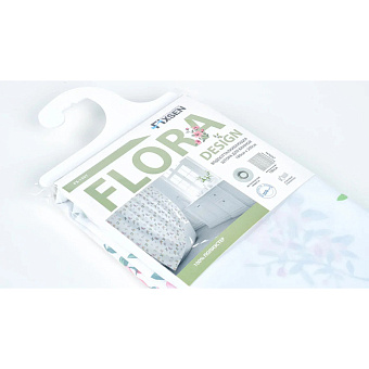 Шторка для ванной FIXSEN Design FX-1507 200х180см белый