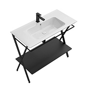 Консоль под раковину KERAMA MARAZZI Piano Next PIA.N.95.BLK чёрный матовый