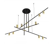 Люстра KINK Light Рия 07621-9,20 90Вт 9 лампочек GU10