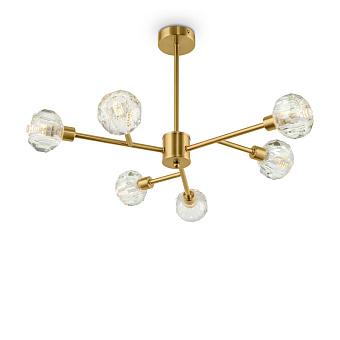 Люстра Freya Grace FR5114PL-06BZ 40Вт 6 лампочек G9