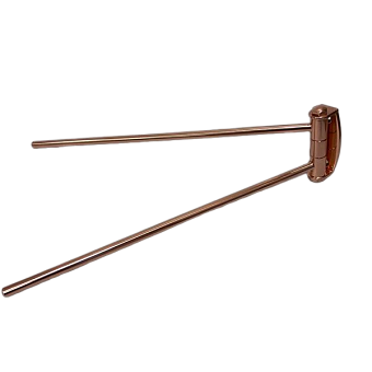 Полотенцедержатель Stil Haus Hashi HS16(17) розовое золото 33см
