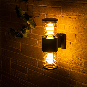 Светильник ландшафтный Elektrostandard Strada a032609 1407 60Вт IP54 E27 чёрный