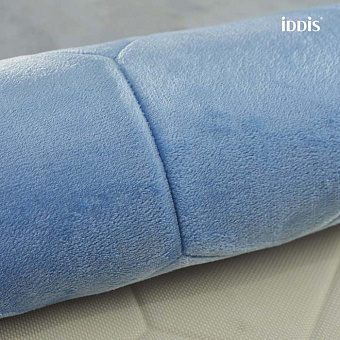 Коврик для ванной IDDIS Basic B24P580i12 50х80см голубой
