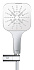 Душевой гарнитур GROHE Rainshower SmartActive 26588LS0 белый/хром
