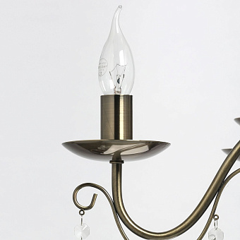 Люстра подвесная De Markt Аврора 371015505 200Вт 5 лампочек E14