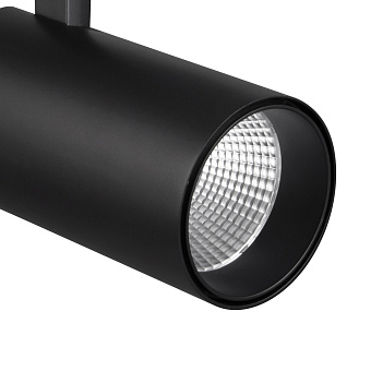 Трековый светильник Mantra FUJI 7214 30Вт LED чёрный для трёхфазного трека