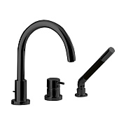 Смеситель для ванны Cisal Less New LN00126040 чёрный (матовый)