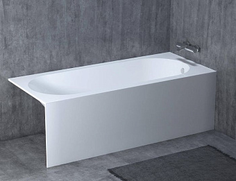 Ванна каменная SALINI ORNELLA 102311GRF S-Sense глянцевая 170х75см встраиваемая