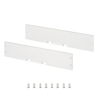 Заглушка для светодиодного профиля Arlight 036437 серебро