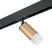 Трековый светильник Lightstar Rullo PRO44031 50Вт GU10 золото для однофазного трека