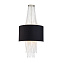 Бра Lucia Tucci COSMOPOLITAN W2970.2 black 120Вт E14
