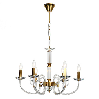 Люстра подвесная Stilfort Glass 1050/03/06P 40Вт 6 лампочек E14