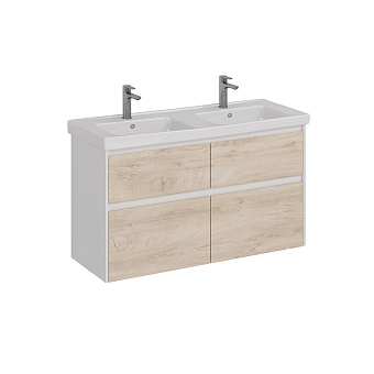 Тумба под раковину напольная LEMARK Combi LM03C125T-dub 45х120х68,2см