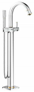 Смеситель для ванны GROHE Grandera 23318IG0 золото/хром