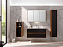 Шкаф подвесной VITRA Metropole 58208 40х35х90см сливовое дерево