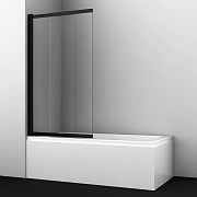Стеклянная шторка на ванну WASSERKRAFT Dill 61S02-100 140х100см