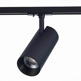 Трековый светильник ST Luce MONO ST350.446.30.36 30Вт LED матовый чёрный для однофазного трека