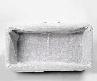 Корзина для белья WASSERKRAFT Lossa WB-120-S коричневый 4,7л