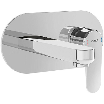 Смеситель для раковины VITRA Root Round A42721EXP хром