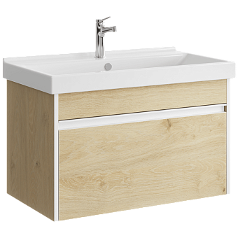 Тумба с раковиной AQWELLA Urban URB0108DD 44х76,5х46см