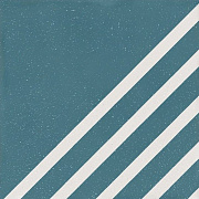 Матовый керамогранит WOW Boreal 107206 Dash Decor Blue 18,5х18,5см 0,413кв.м.